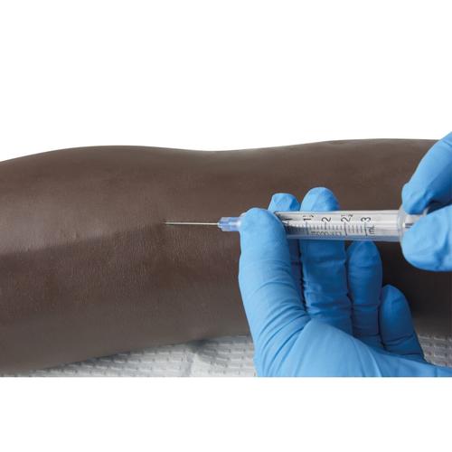 Braço para punção venosa e injeções para nível avançado, pele escura, 1005679 [W44217], Injeções e Punção