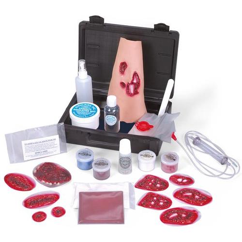 创伤模拟工具包 I, 1005708 [W44519], 印痕和伤口模型