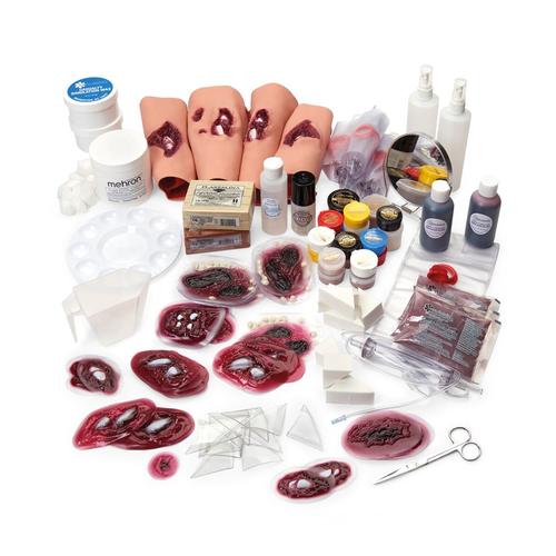 Kit avanzato per simulazione di ferite militari, 1005710 [W44521], Moulage e simulazione di ferite
