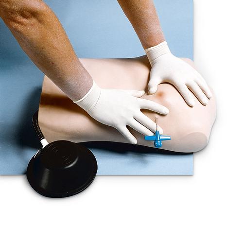 기흉 시뮬레이터용 교체 스킨  Replacement skin for pneumothorax simulator, 1005736 [W44550], 전문 외상처치술