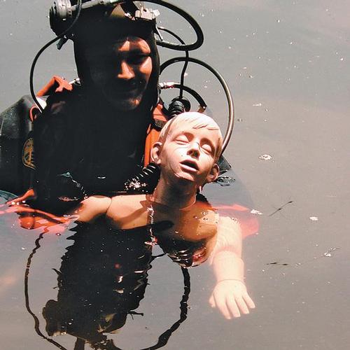 수상 구조 마네킨(청소년) CPR Water Rescue Manikin (adolescent), 125 cm, 1018325 [W44554], 수상구조 훈련용 마네킨
