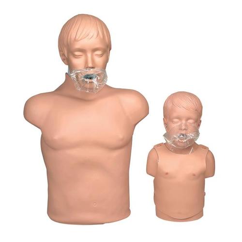 100付呼吸道/肺/脸部防护罩, 1005743 [W44568], 儿童基础生命支持