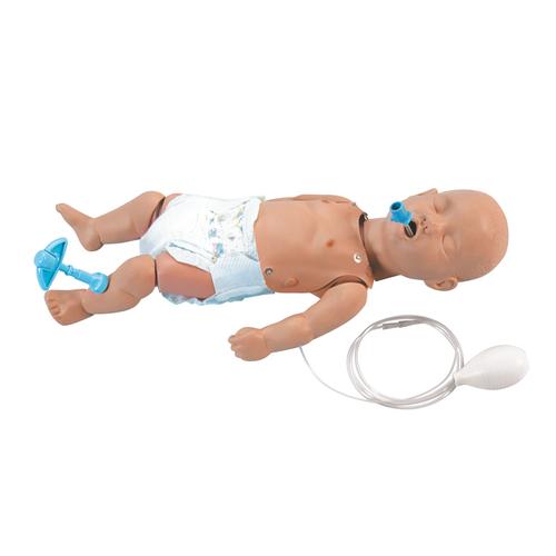 ECG 시뮬레이터가 포함된 PALS 마네킨&nbsp;&nbsp;PALS Manikin with ECG-Simulator, 1005759 [W44608], 신생아 기본소생술
