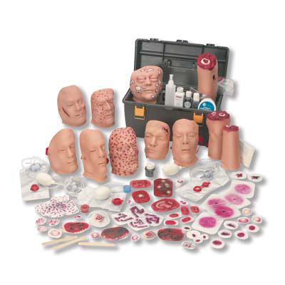 Weapons of Mass Destruction Casualty Kit, 3004420 [W44732], Moulage and Wound Simulation