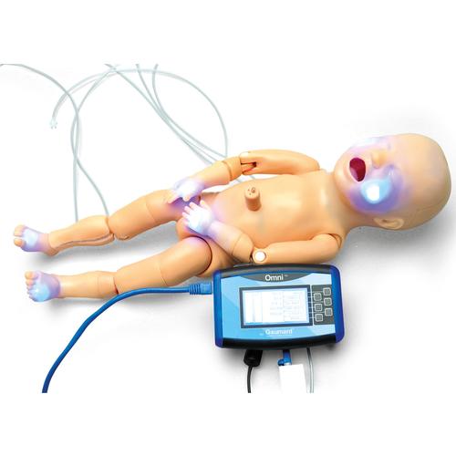 PEDI® Blue Neugeborenensimulator mit SmartSkin™-Technologie, 1013066 [W45076], Krankenpflege Neugeborene
