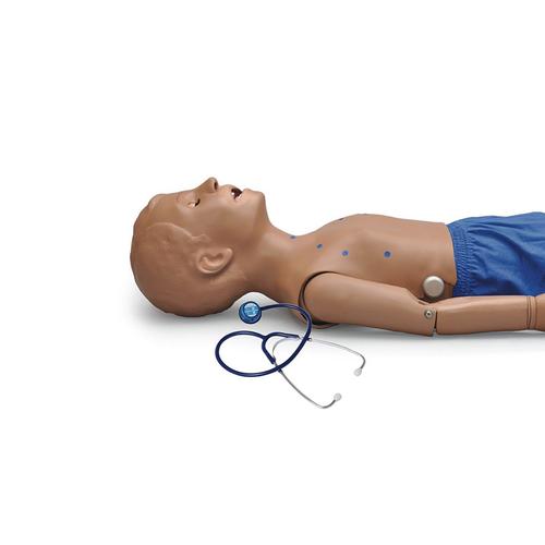 5세 심음 및 폐음 시뮬레이터  Heart and Lung Sounds Simulator - Child 5-Year, 1020853 [W45097], 청진