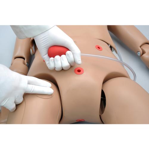 Simulador de Corpo Inteiro CPR Simon c/ Pacote OMNI® Code Blue, 1009220 [W45116], Cuidados com Ostomia