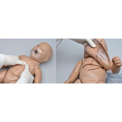 Simulador de Ressuscitação Cardiopulmonar e Cuidados Traumáticos Susie® e Simon®, 1018866 [W45134], SAV Recém-Nascido