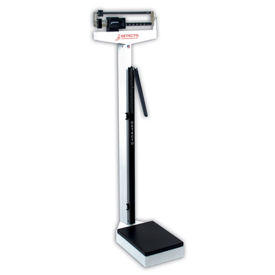 Detecto Eye-Level Physician Scales w/ Height Rod, 1017443 [W46245], Balanzas Profesionales