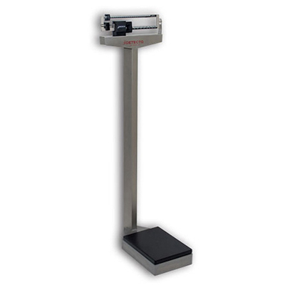 Detecto Stainless Steel Eye-Level Physician Scales w/ Height Rod, 1017445 [W46245S], Balanzas Profesionales