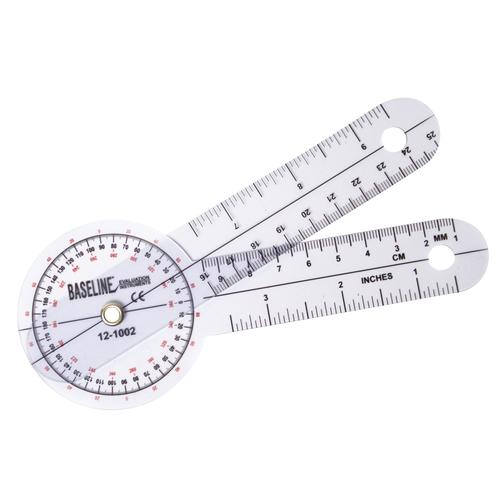 Goniomètre plastique ISOM 360°, 15cm, 1009013 [W50183], Goniomètres et inclinomètres