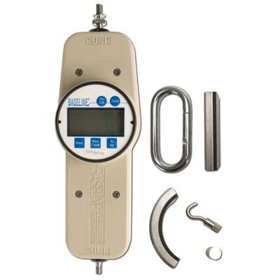 Baseline Digital Push-pull Dynamometer 226 kg, 1014234 [W50699], Valuación y Evaluación