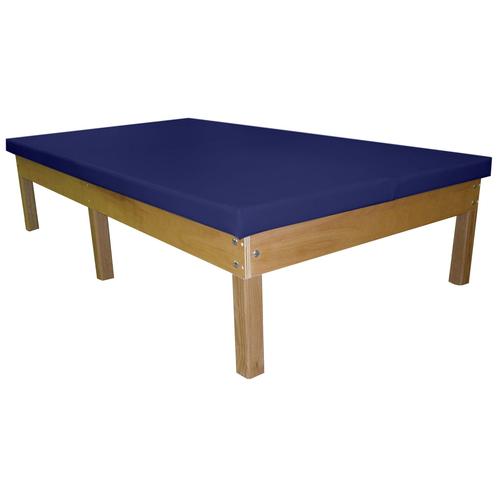 Bariatric Mat Table Six legs ROYAL BLUE, W50781RB, Mat Platform Tables