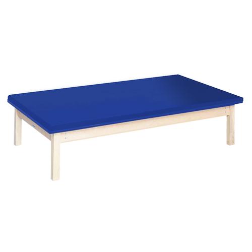 Mat Platform w/ 2in top 5x7ft 20inH ROYAL BLUE, W50810RB, Mat Platform Tables