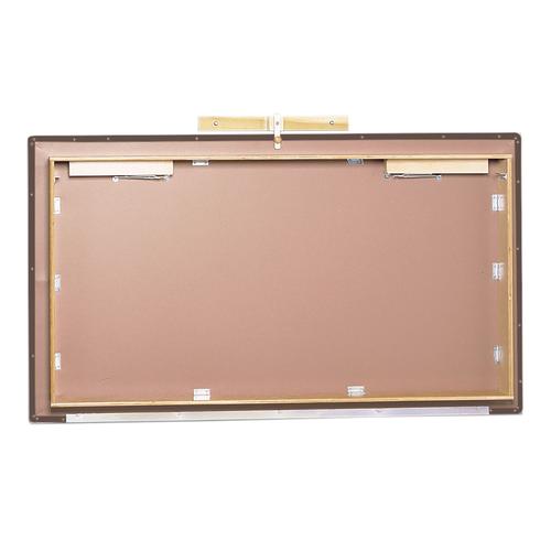 Wall Mounted Mat Platform 4x7x20H in CHESTNUT, W50812CH, Divanes