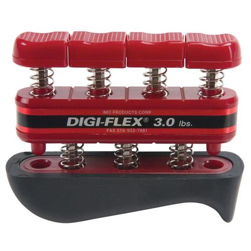 Digi-Flex® Hand & Finger Exercise System - red/light - 3 lb., 1005922 [W51120], Hand Exercisers