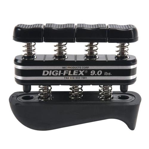 Digi-Flex® El ve Parmak Egzersiz Sistemi - siyah/çok ağır - 9 lb., 1005925 [W51123], El Egzersiz