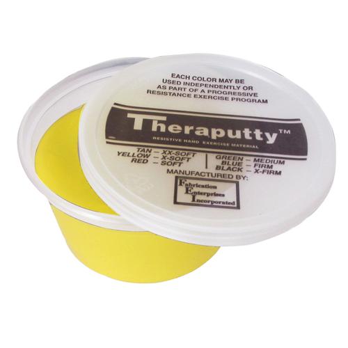 Pasta modelar Theraputty&trade; - 56 g - amarillo/m&aacute;s ligera (x), 1009028 [W51130Y], Theraputty