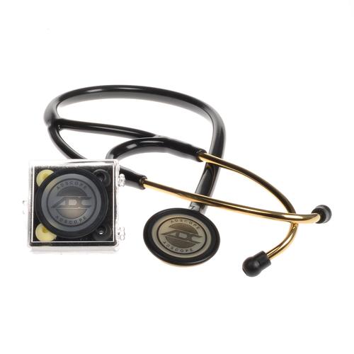 Adscope 600 - Platinum Multifrequency Stethoscope - Gold/Black, 1023592 [W51495G], Stethoscopes and Otoscopes