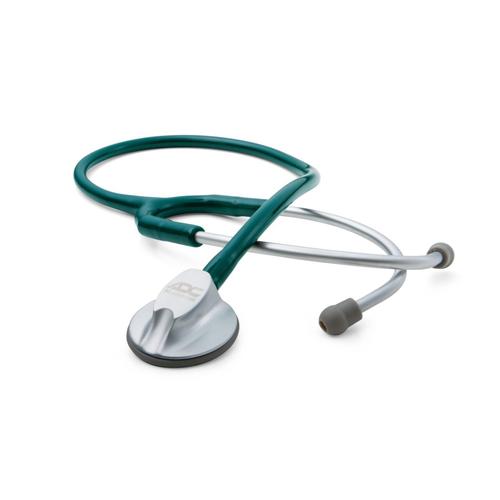 Adscope 612 - Lightweight Platinum Clinician Stethoscope - Teal, 1023876 [W51496TL], Stethoscopes and Otoscopes