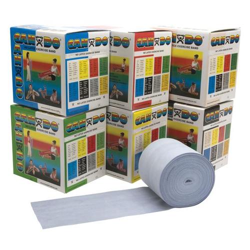 Cando&reg; Exercise Band 50 yd. - silver/XX heavy, Latex Free | Alternative aux halt&egrave;res, 1014228 [W54238], Bandes &eacute;lastiques