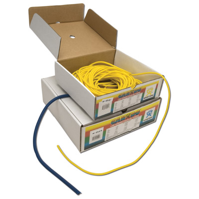Tube &eacute;lastique, s/l&aacute;tex -&nbsp;30,5 m - az&uacute;l/fuerte | Alternativa a las mancuernas, 1009067 [W54249], Cilindro entrenamiento