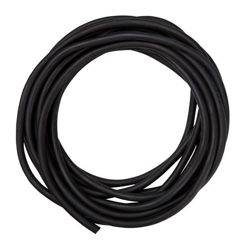 Tube &eacute;lastique sans latex - 30,5 m - noir/super fort | Alternative aux halt&egrave;res, 1009068 [W54250], Tubes &eacute;lastiques