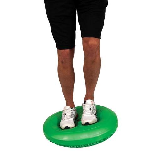 Cando &reg; Inflatable Vestibular Disc, green, 35cm Diameter(13.8"), 1009072 [W54265G], Balance and Stabilisation