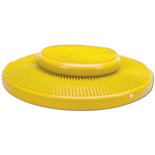 Cando® Inflatable Vestibular Disc, Yellow, 60cm Diameter (23.6”), 1009078 [W54266Y], Balance und Stabilisation