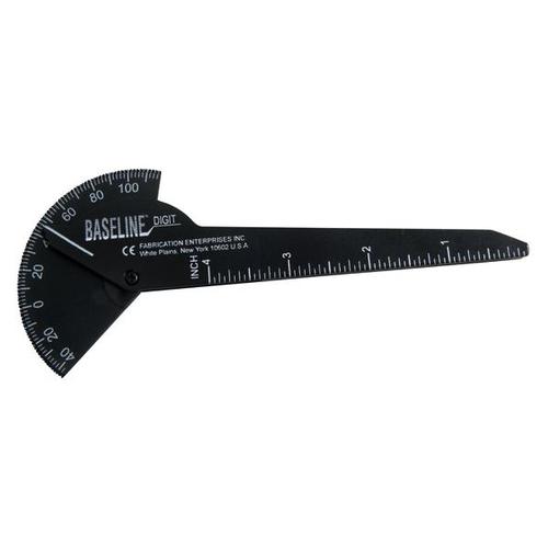 Goni&oacute;metro de pl&aacute;stico de 180&ordm; negro, 1009083 [W54297], Goni&oacute;metros e Inclin&oacute;metros