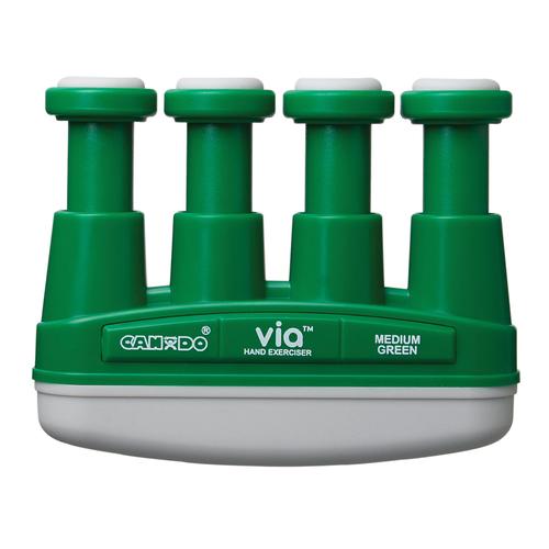 El ejercitador para la mano Cando&reg; VIA Hand Exerciser Verde,1Kg 814g Resistencia mediana, 1015376 [W54581], Entrenamiento de la mano