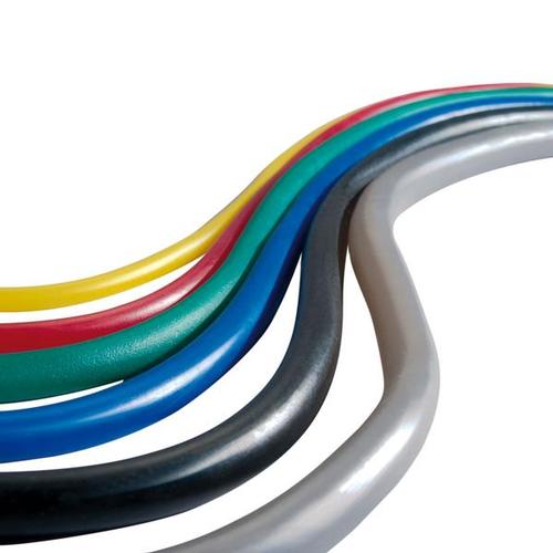 Fitness-Tube ohne Griffe, 7,6 m, beige - extra leicht | Alternative zu Kurzhanteln, 1015393 [W54618], Exercise Tubing