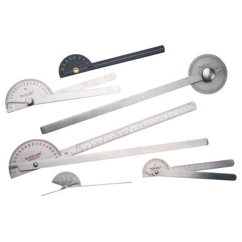 Baseline Goniometer Set, Stainless Steel, 6 piece, 1013986 [W54664], 测角仪;测斜仪