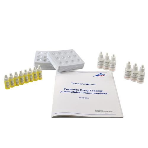 Forensic Drug Testing: A simulated Immunoassay, 1022405 [W55005], Forensics Experiments