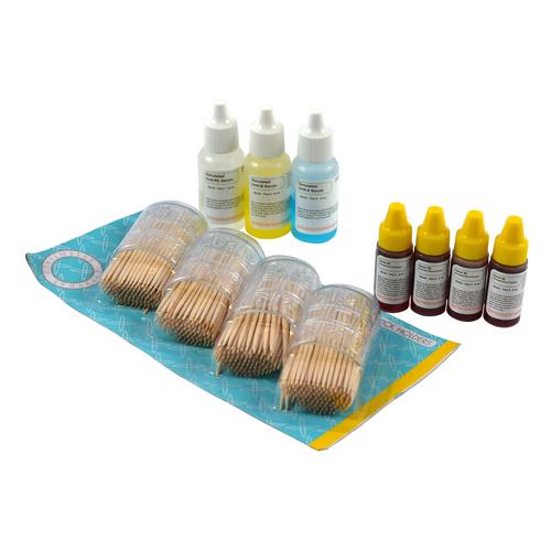 AB0/Rh Blood Typing Refill kit, 1022413 [W55013], Anatomy and Physiology Experiments