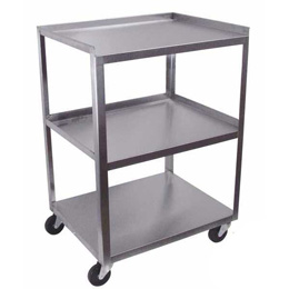 3 Shelf Stainless Steel Utility Cart, W56105, Carritos de masaje