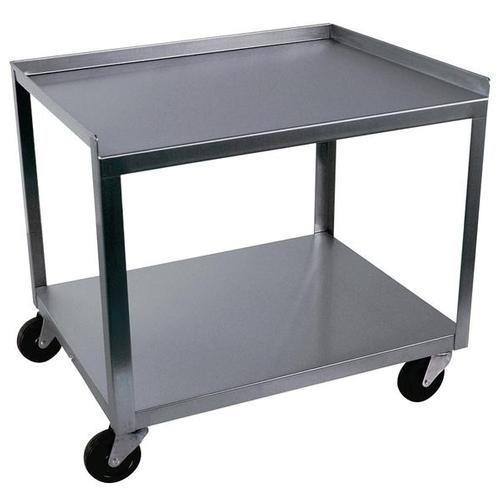 2 Shelf Stainless Steel Cart, W56107, Massage Carts