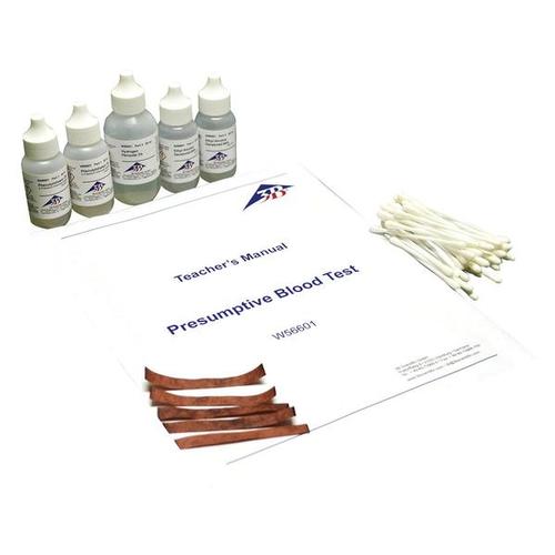 Kit di esame presuntivo del sangue, 1022422 [W56601], Kit di Medicina Forense