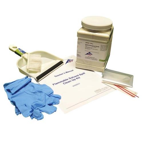 Solvent Spill Clean Up - Safety Clean Up Kit, W56603, Chemistry Experiments and Chemistry Kits