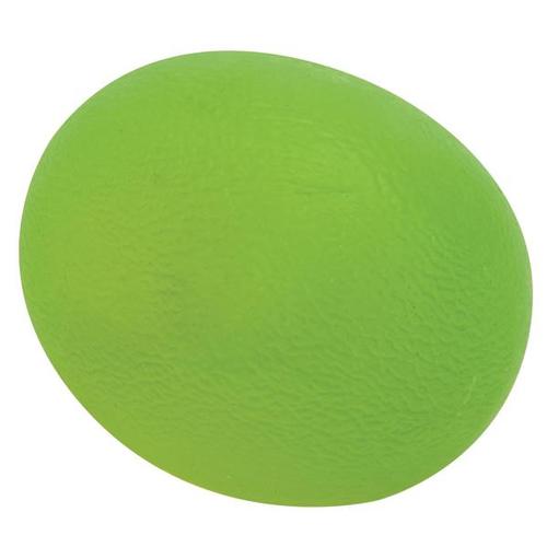 Palla in gel da eserc. Cando® - ovale - verde/leggera, 1009104 [W58502G], Trainer per la mano
