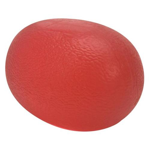 Bal&oacute;n de gel Cando&reg; ovalado - rojo/ligero, 1009105 [W58502R], Entrenamiento de la mano