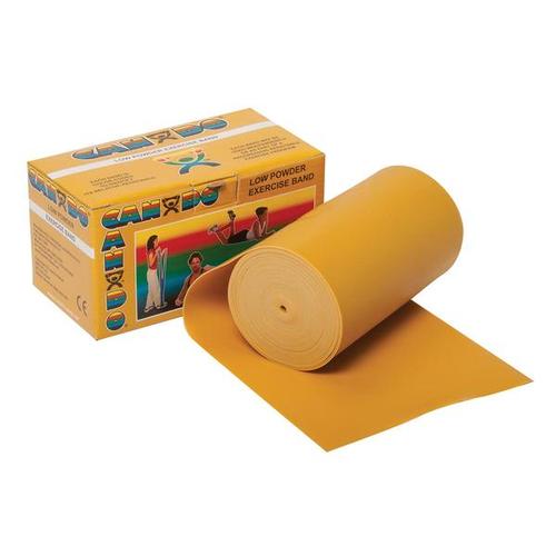 Banda elastica - 5,5 m - dispenser - oro/extra pesante (xxx) | Alternativa ai manubri, 1009113 [W58509G], Nastri