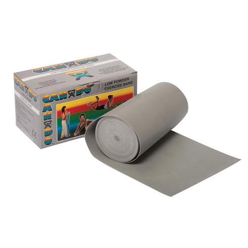 Banda elastica - 5,5 m - dispenser - argento/super pesante (xx) | Alternativa ai manubri, 1009114 [W58509S], Nastri