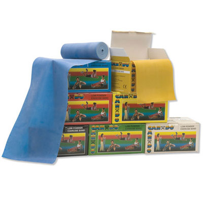 Banda elastica - 5,5 m - dispenser - argento/super pesante (xx) | Alternativa ai manubri, 1009114 [W58509S], Nastri