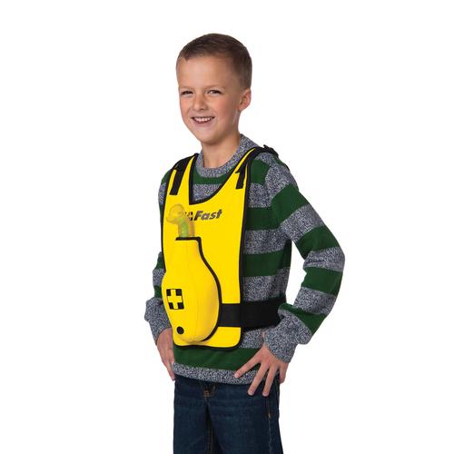 Act+Fast Rescue Choking Vest - Yellow, Children's Trainer