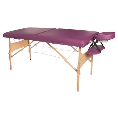 3B Deluxe Portable Massage Table - Burgundy, W60602BG, Massage Tables