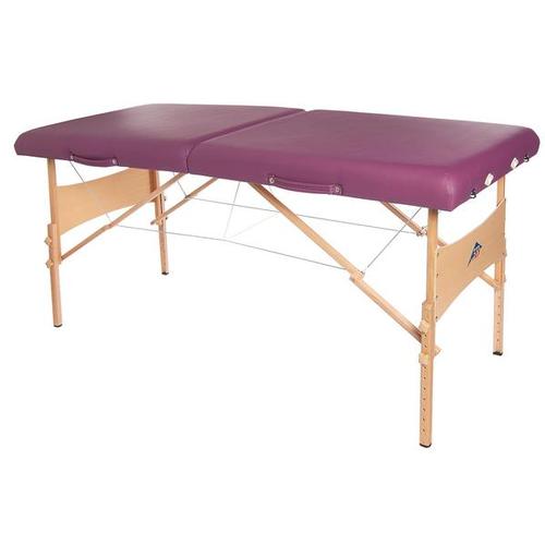 3B Deluxe Portable Massage Table - Burgundy, W60602BG, Massage Tables