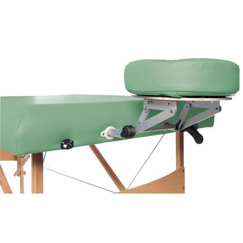 3B Deluxe hordozható masszázs asztal, zöld, W60602G, Bútor akupunktőröknek