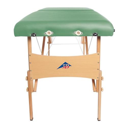3B Deluxe Portable Massage Table - Green, W60602G, Camillas de Masaje