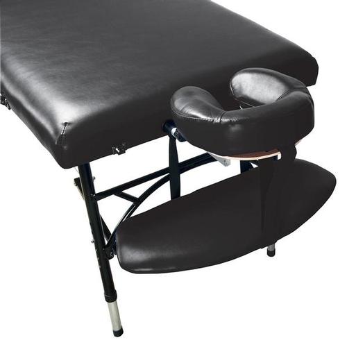 Camilla de masaje portátil 3B de aluminio, negro, 1018653 [W60610MBK], Acupuncture Furniture